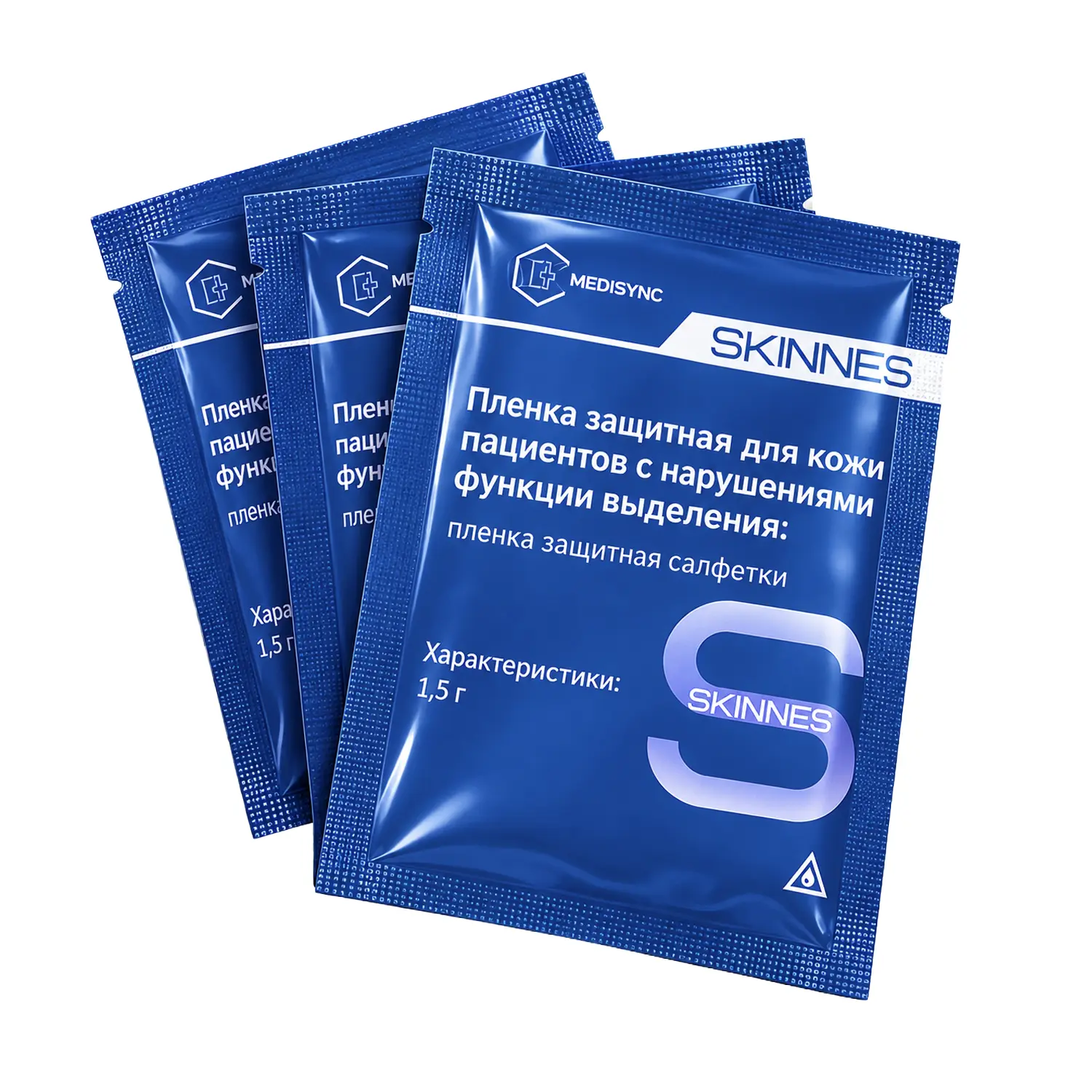 Салфетки Skinnes/Скиннес защитная пленка 30шт/уп