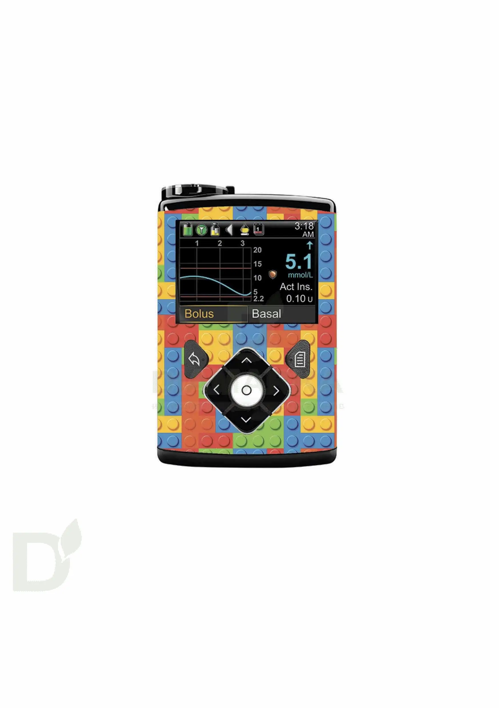 Наклейка на инсулиновую помпу Медтроник 640G, 720G, 740G и 780G