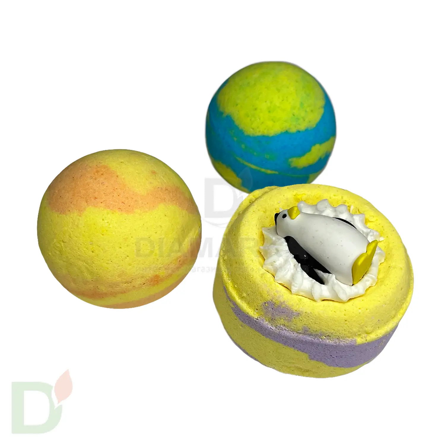 Бокс - Бомбочки для ванны детские (з шт в комплекте) в Казани