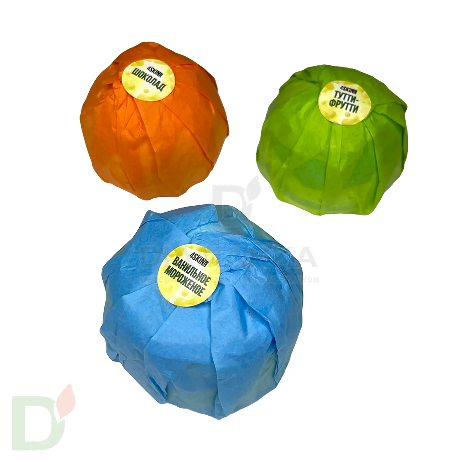 Бокс - Бомбочки для ванны детские (з шт в комплекте) в Казани