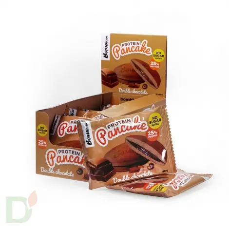 Панкейк BOMBBAR неглазированный Двойной шоколад 40гр.