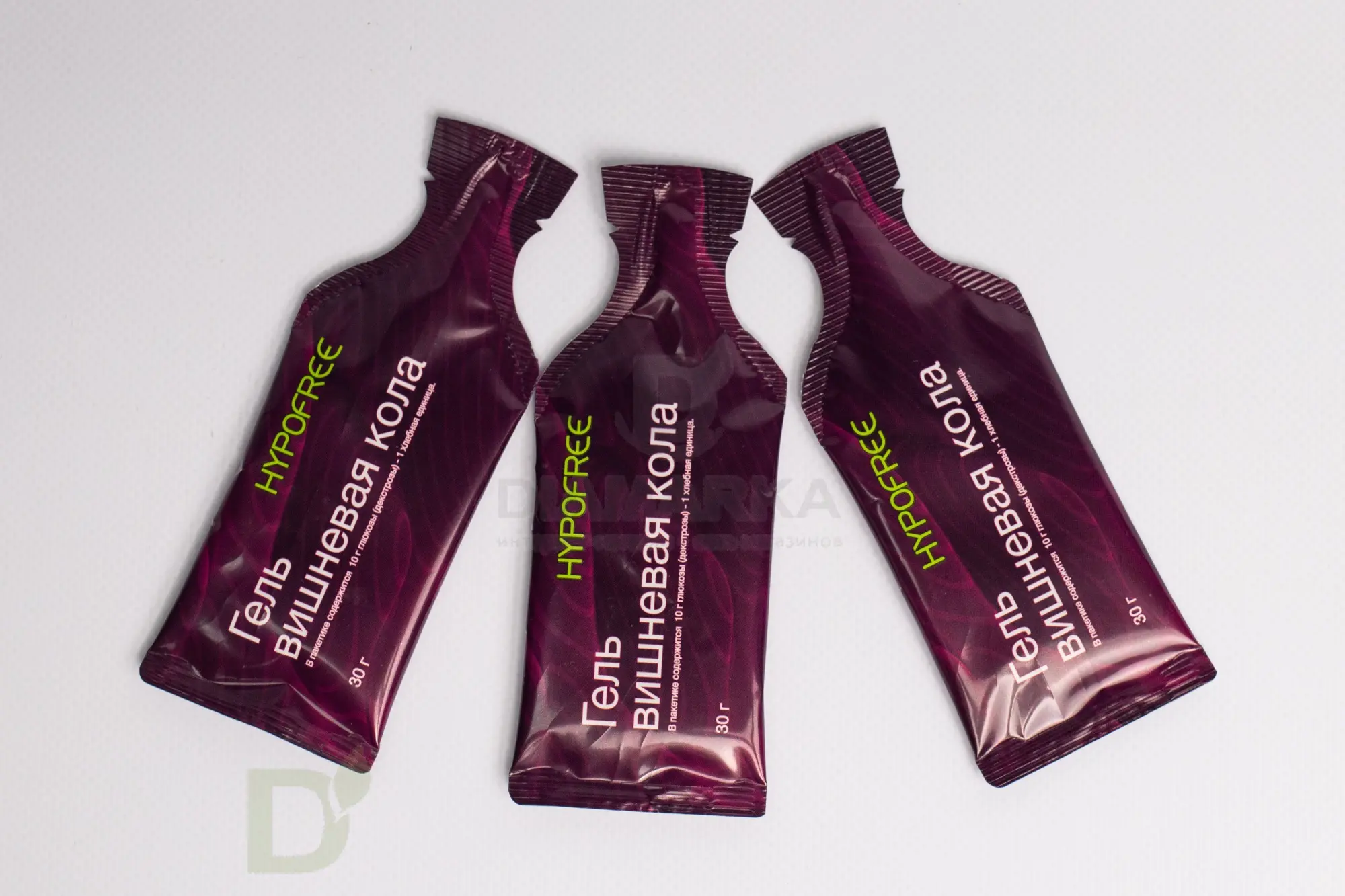 Гель HYPOFREE DIAMARKA 1ХЕ Вишневая Кола, мягкая упаковка, 10 саше по 30мл в Казани