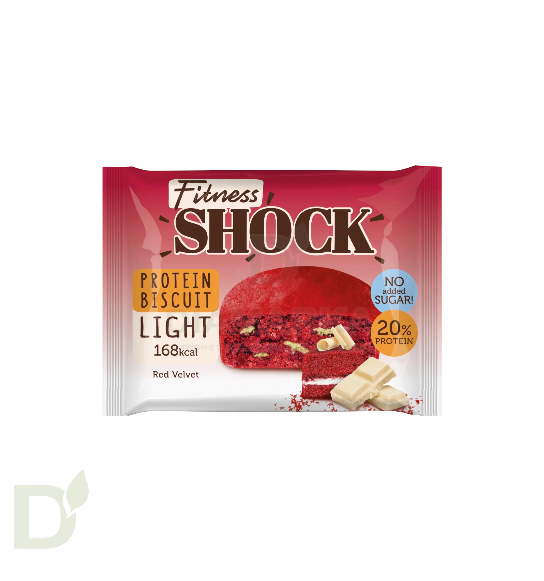 Пирожное бисквитное FitnesShock Рэд Велюр 40гр