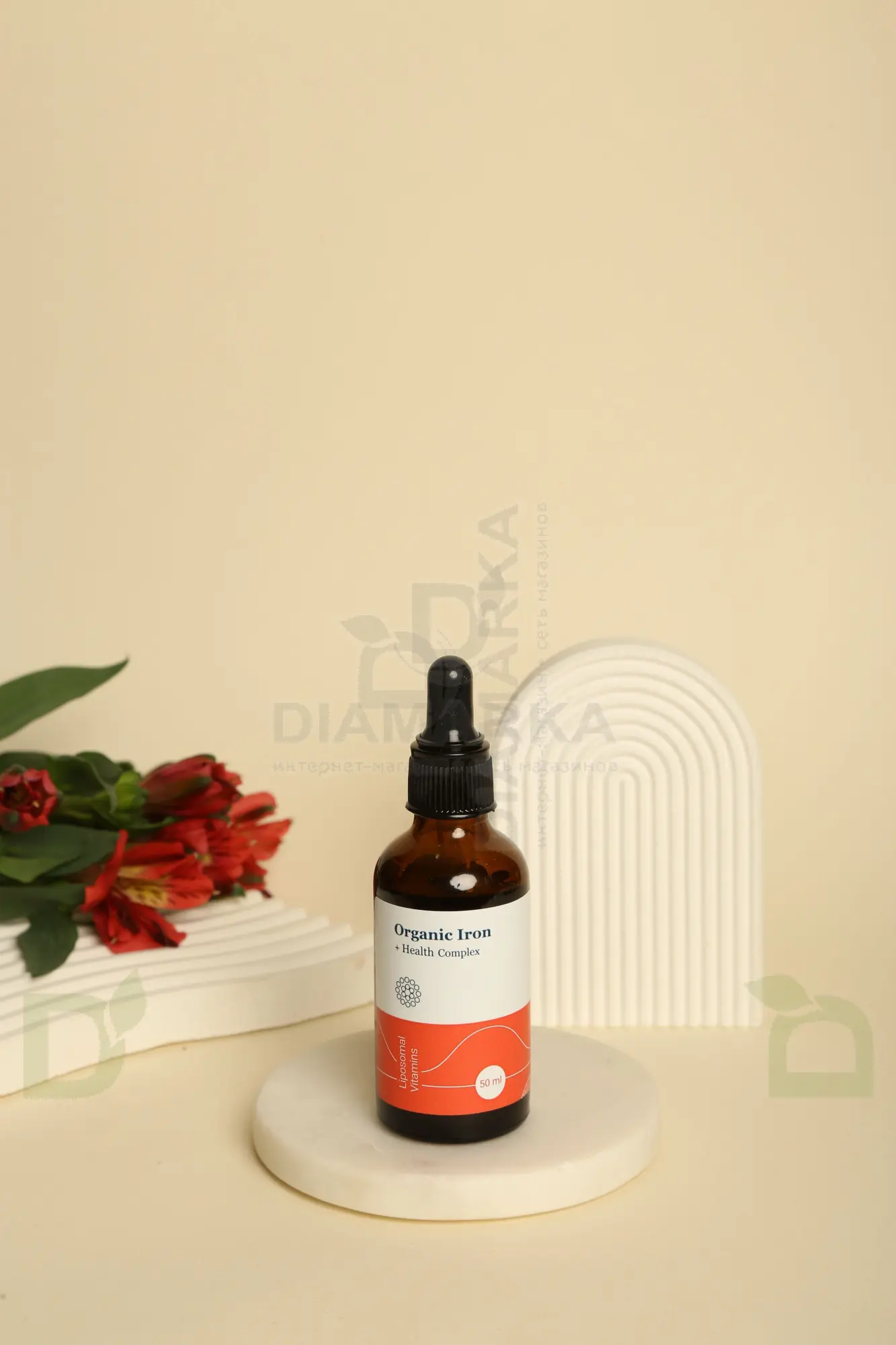 Витамины Liposomal Vitamins ORGANIC IRON 50мл флакон в Казани