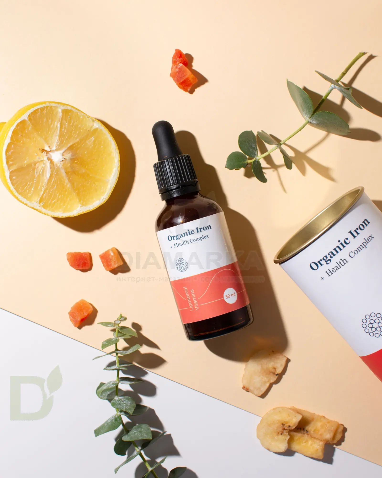 Витамины Liposomal Vitamins ORGANIC IRON 50мл флакон в Казани