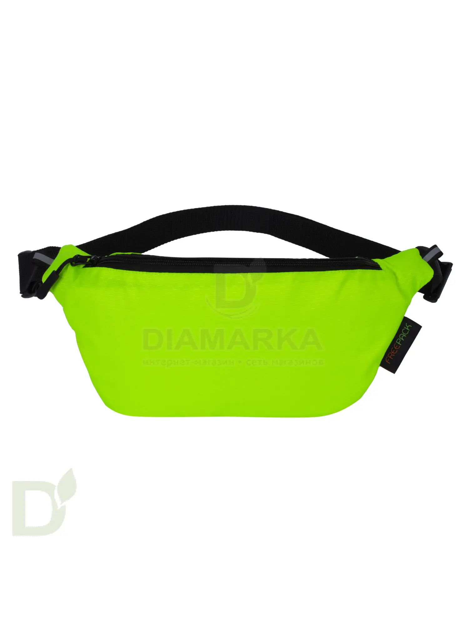 Сумка на пояс FREEPACK лайм