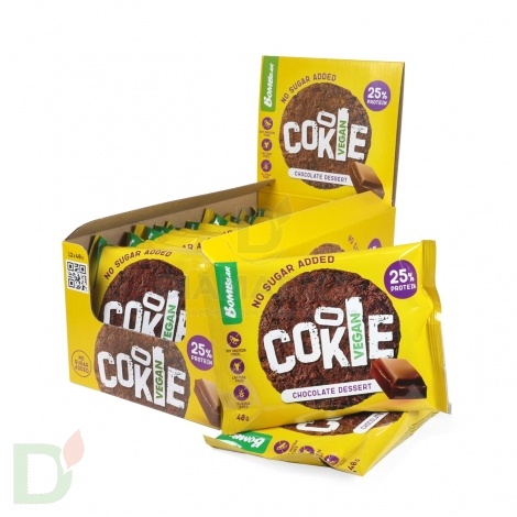 Печенье BOMBBAR Веган Шоколадный десерт 40гр.