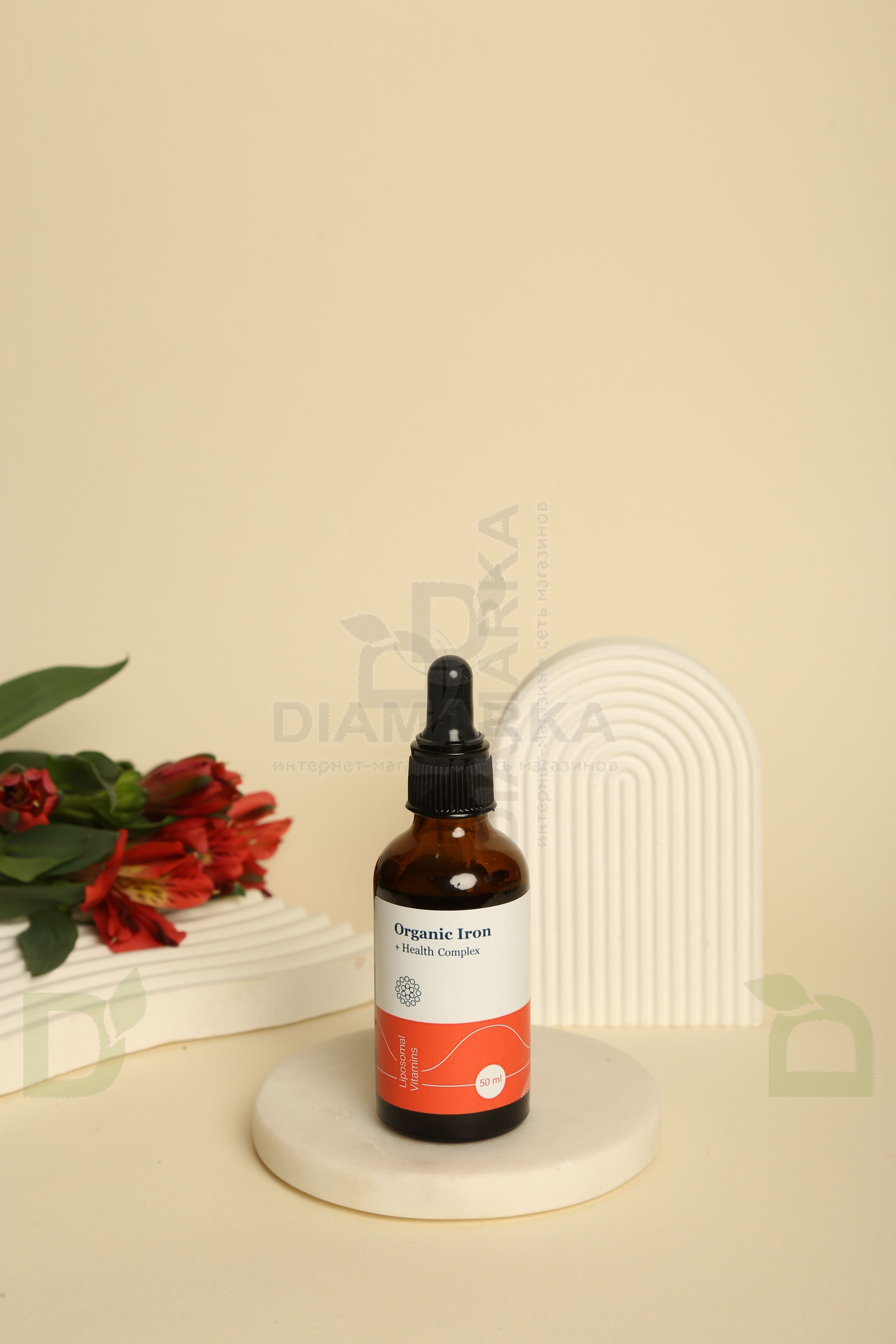 Витамины Liposomal Vitamins ORGANIC IRON 50мл флакон в Казани