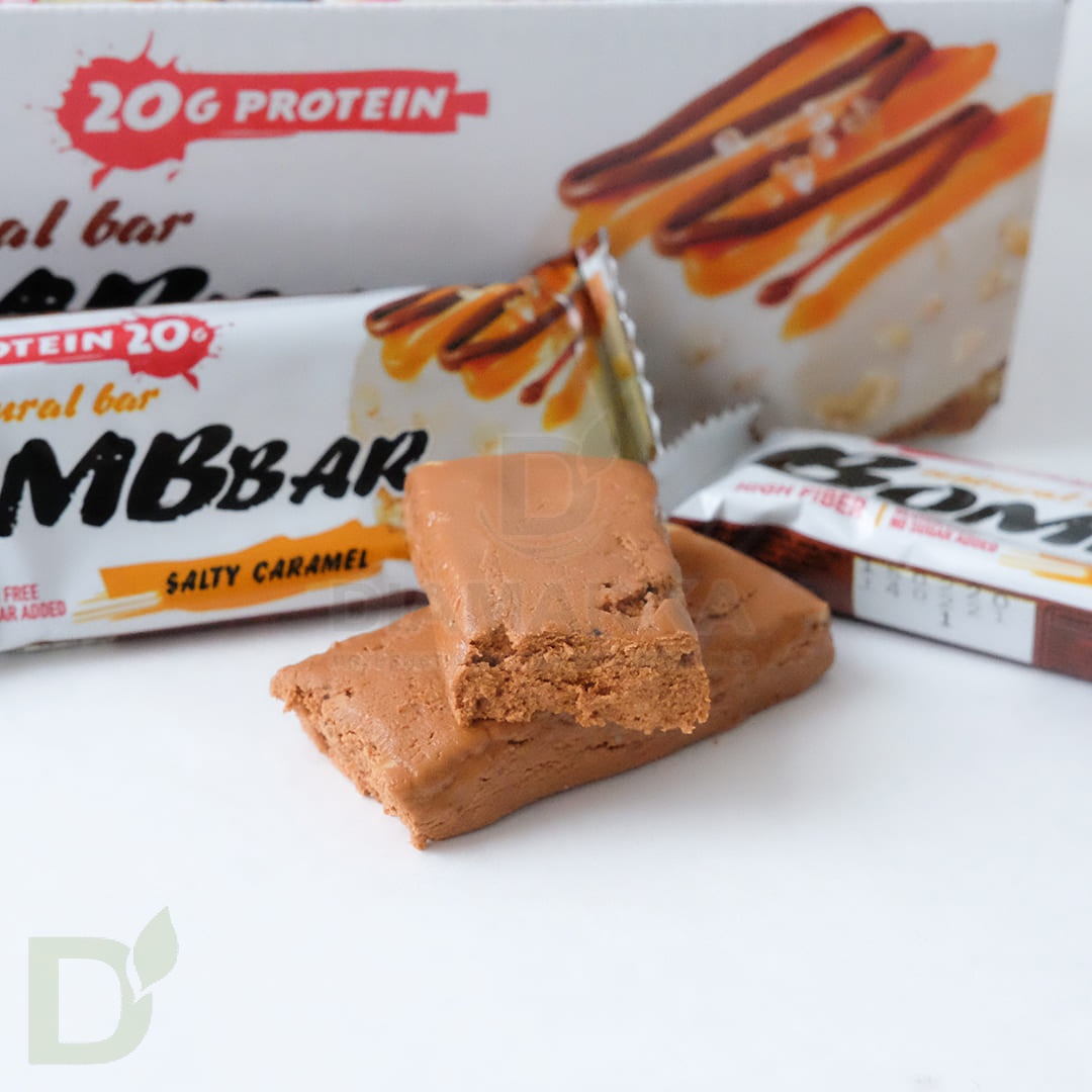 Батончик BOMBBAR Соленая карамель 60 гр. в Казани