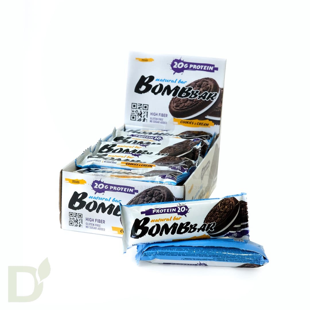 Батончик BOMBBAR Печенье с кремом 60 гр. в Казани