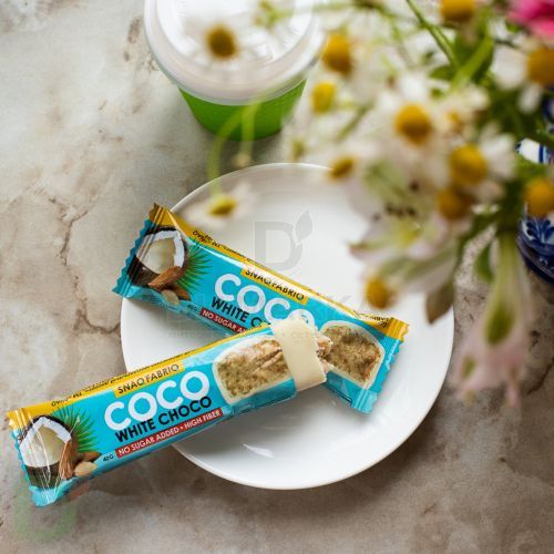 Батончик Snaq Fabriq глазированный Кокосово-миндальный десерт 40гр* в Казани