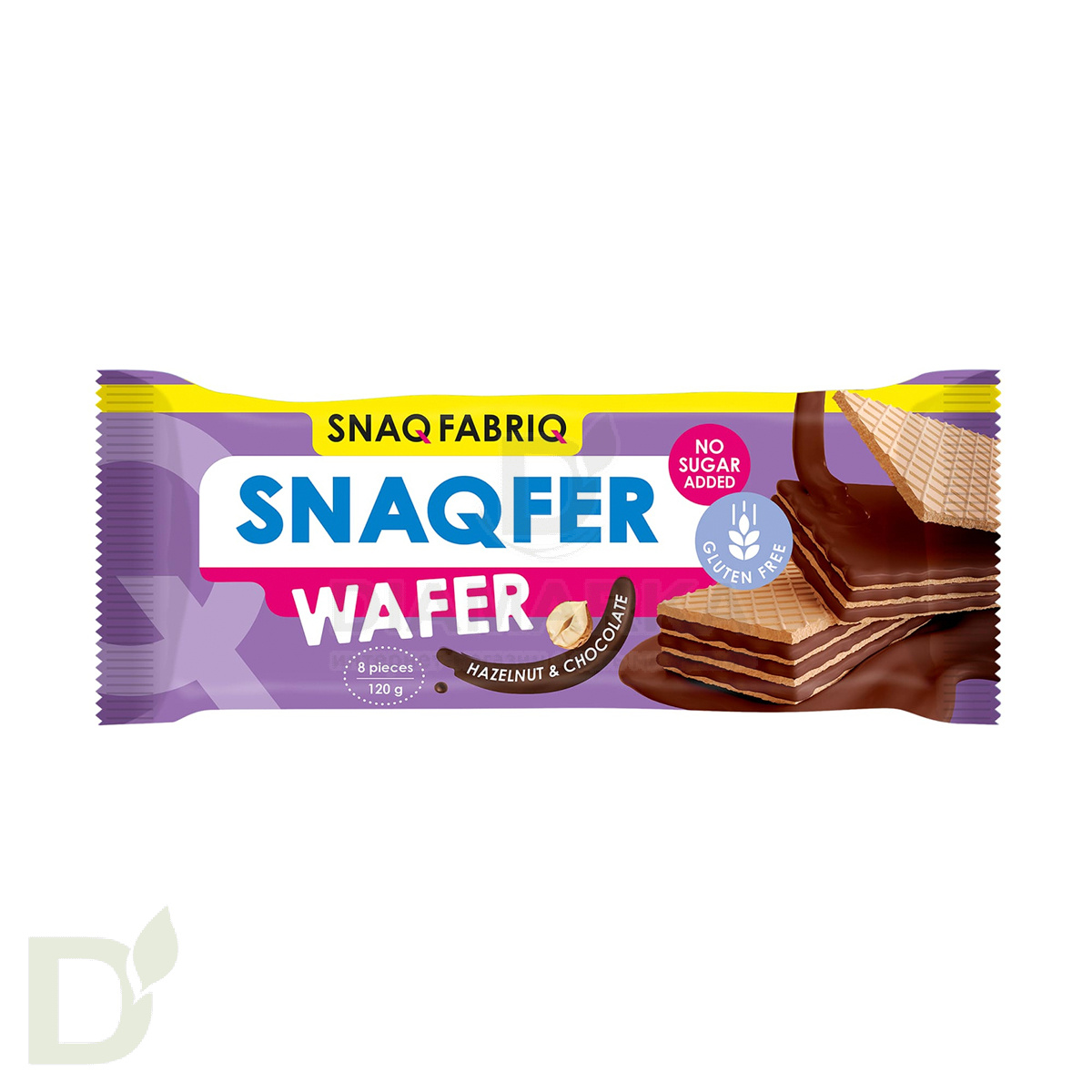 Вафли Snaq Fabriq WAFER неглазированные шоколад-фундук, 120гр в Казани