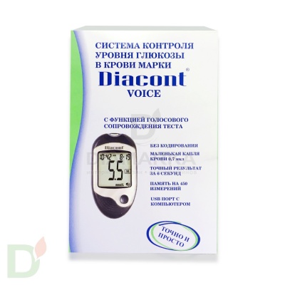 Глюкометр Диаконт говорящий (Diacont Voice)