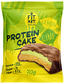 Печенье FITKIT протеиновое с суфле Лимон-лайм 70гр