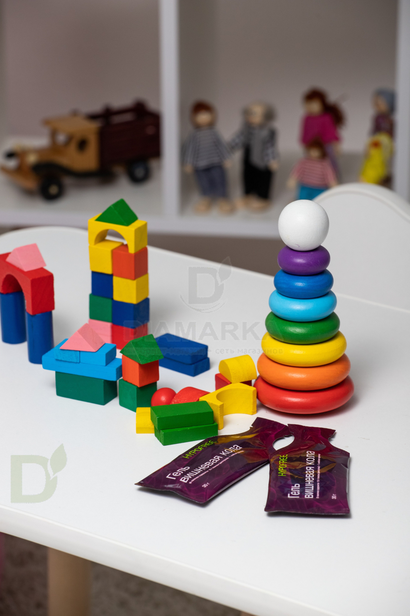 Гель HYPOFREE DIAMARKA 1ХЕ Вишневая Кола, мягкая упаковка, 10 саше по 30мл в Казани