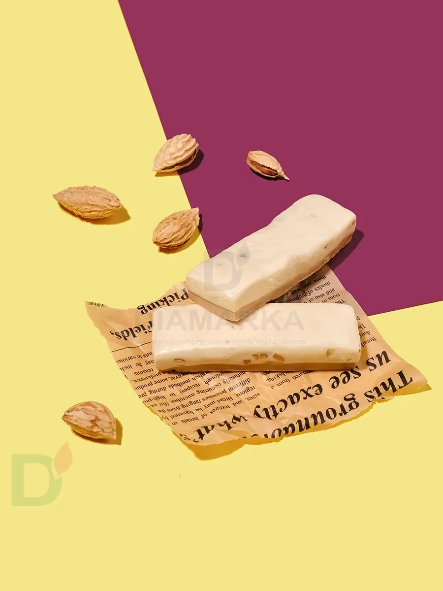 Батончик протеиновый FitnesShock Карамельный мусс с миндалем 40гр. в Казани