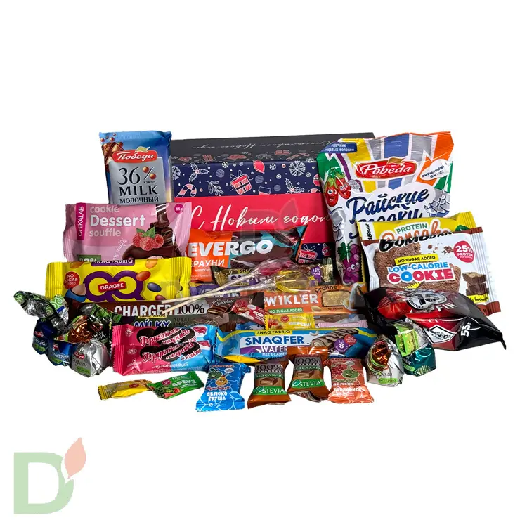 Подарок новогодний детский без сахара Забавы у Новогодней Ёлки, 1185 гр.