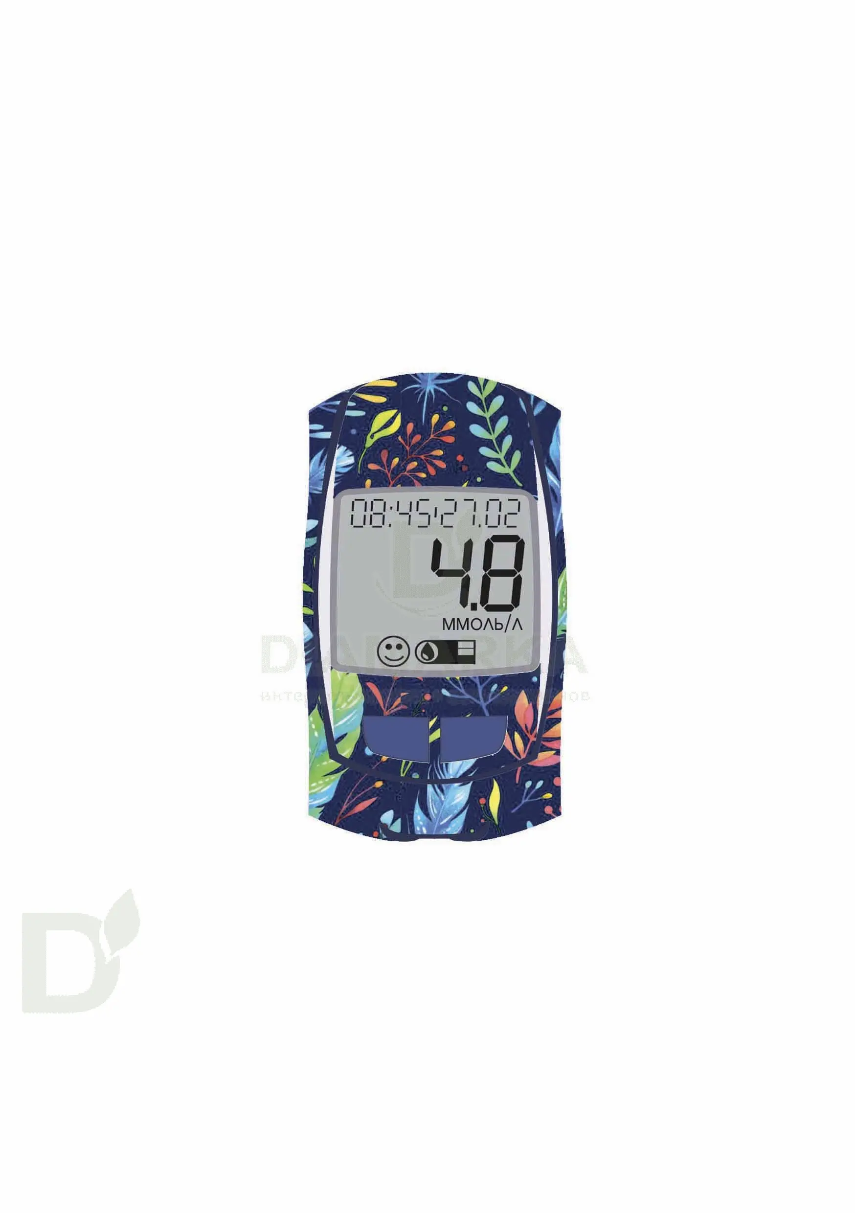 Наклейка на глюкометр Сателлит-Экспресс