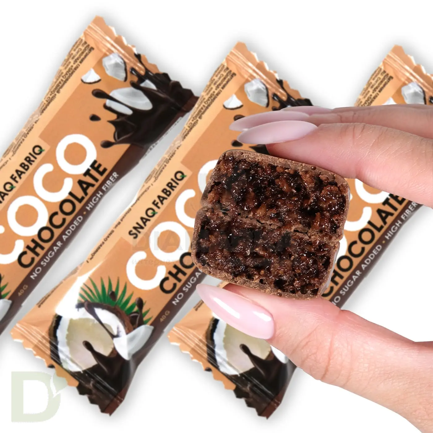 Батончик глазированный Snaq Fabriq Шоколад 40гр в Казани