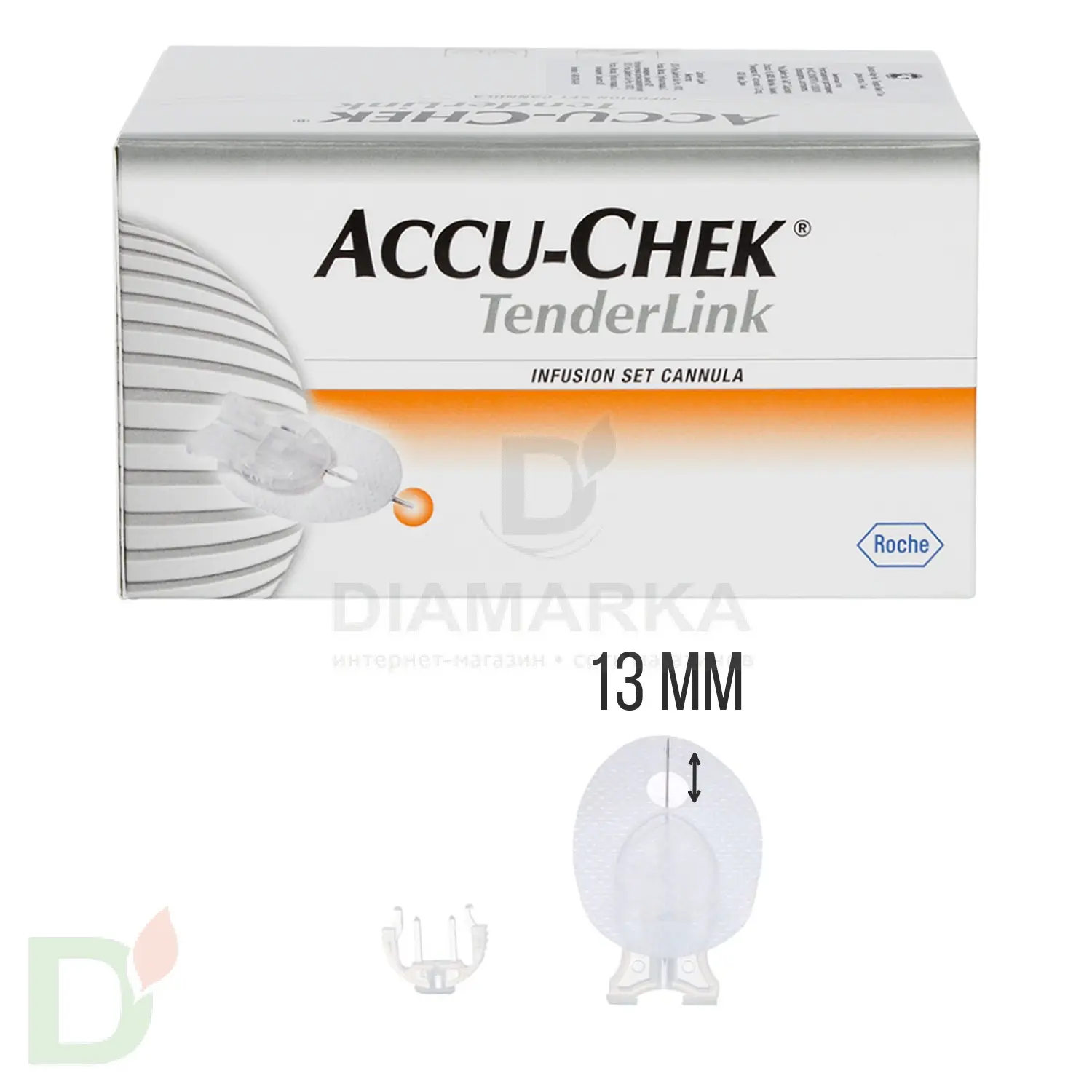 Акку-Чек ТендерЛинк, игла 13 мм, 1 шт. в Казани