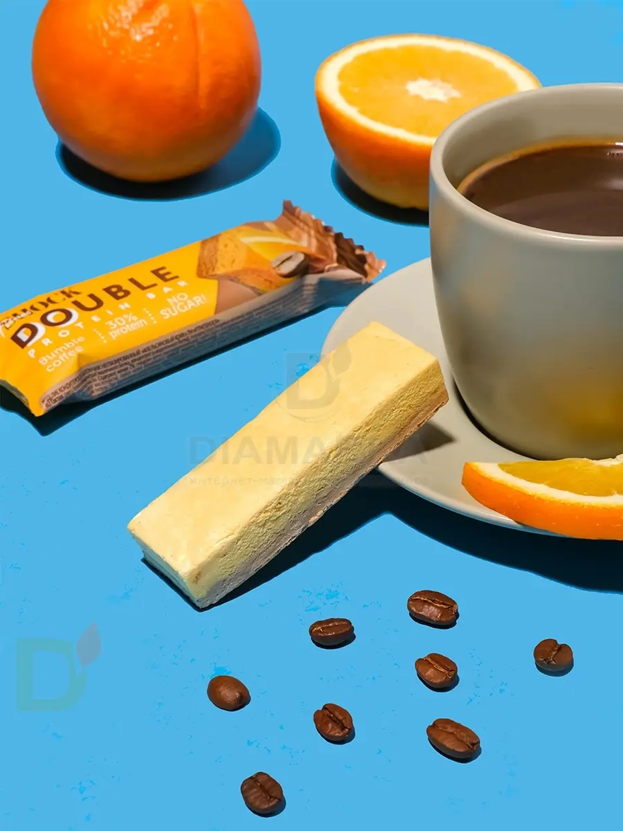 Батончик протеиновый FitnesShock Апельсиновый кофе 40гр. в Казани