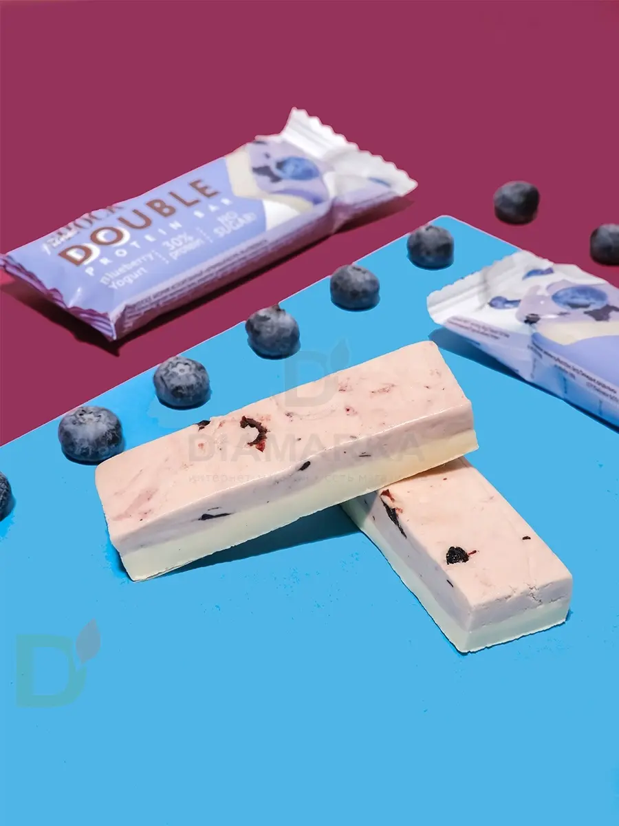 Батончик протеиновый FitnesShock Черничный йогурт 40гр. в Казани