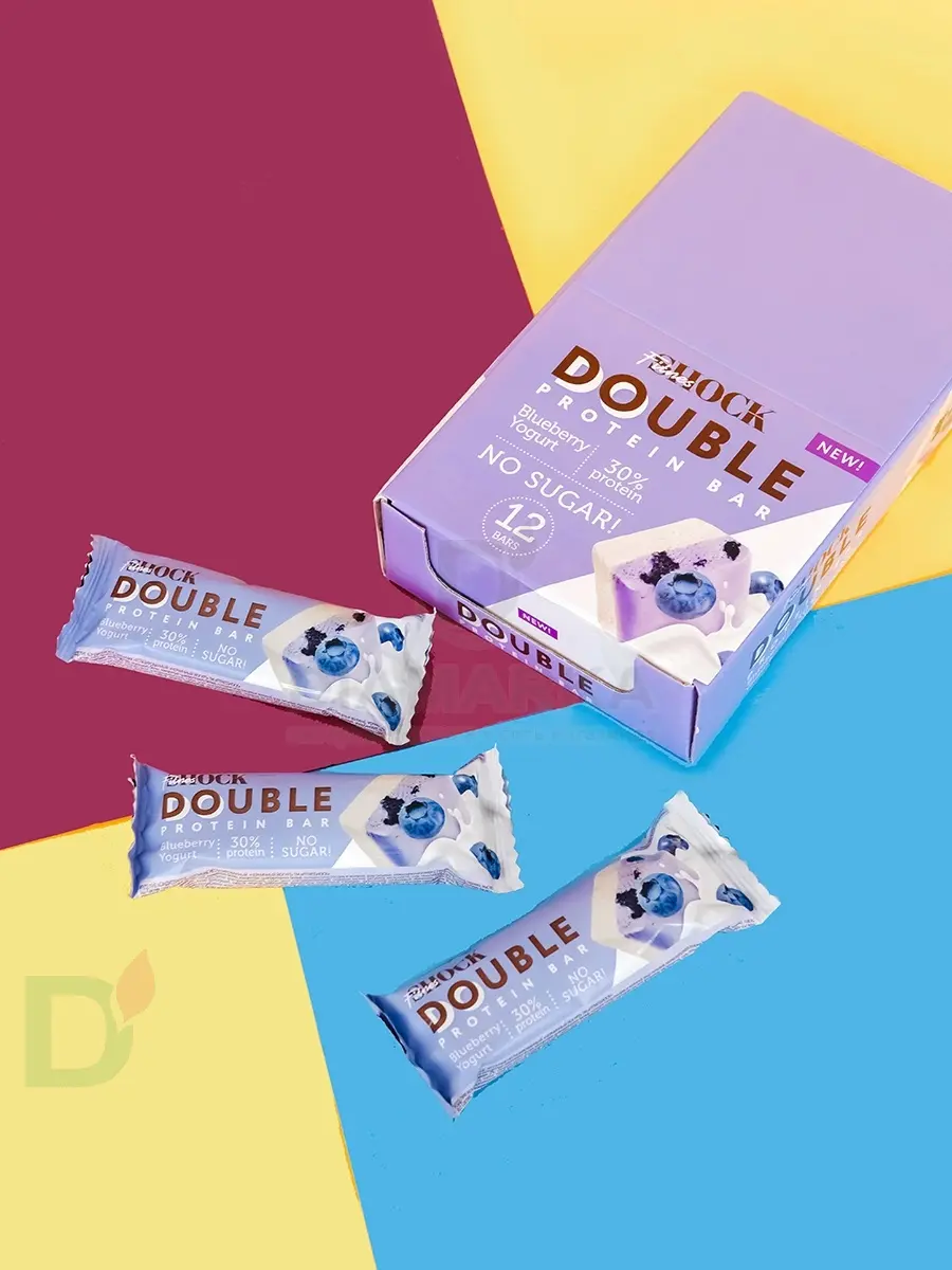 Батончик протеиновый FitnesShock Черничный йогурт 40гр. в Казани