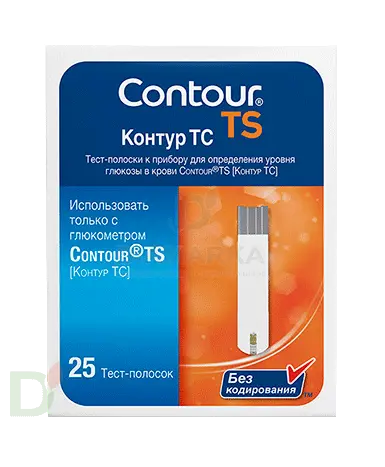 Тест-полоски Контур ТС (Contour TS) № 25