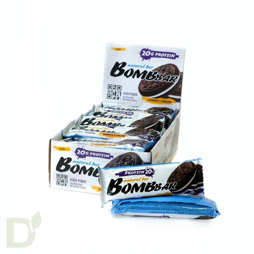 Батончик BOMBBAR Печенье с кремом 60 гр. в Казани
