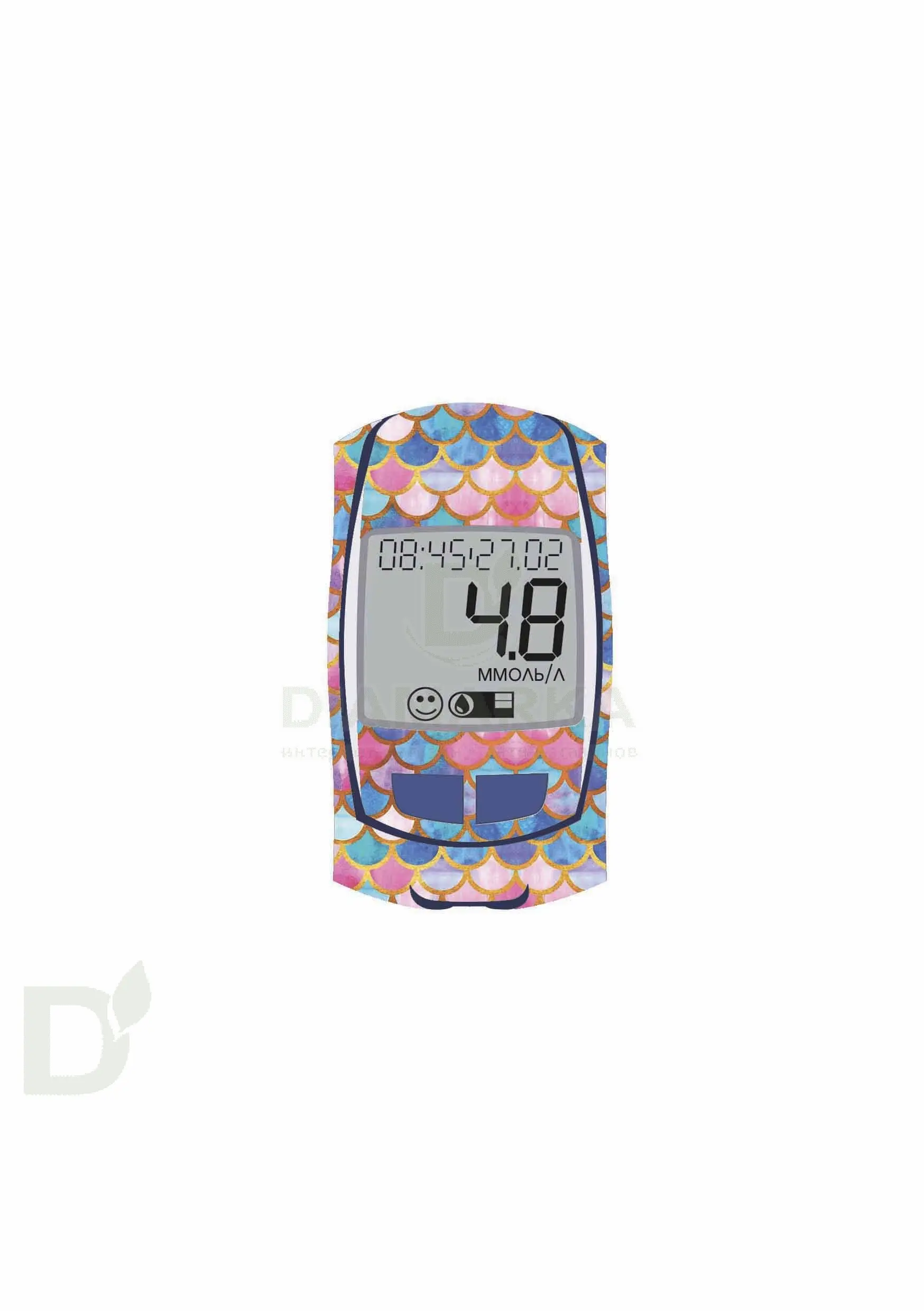 Наклейка на глюкометр Сателлит-Экспресс