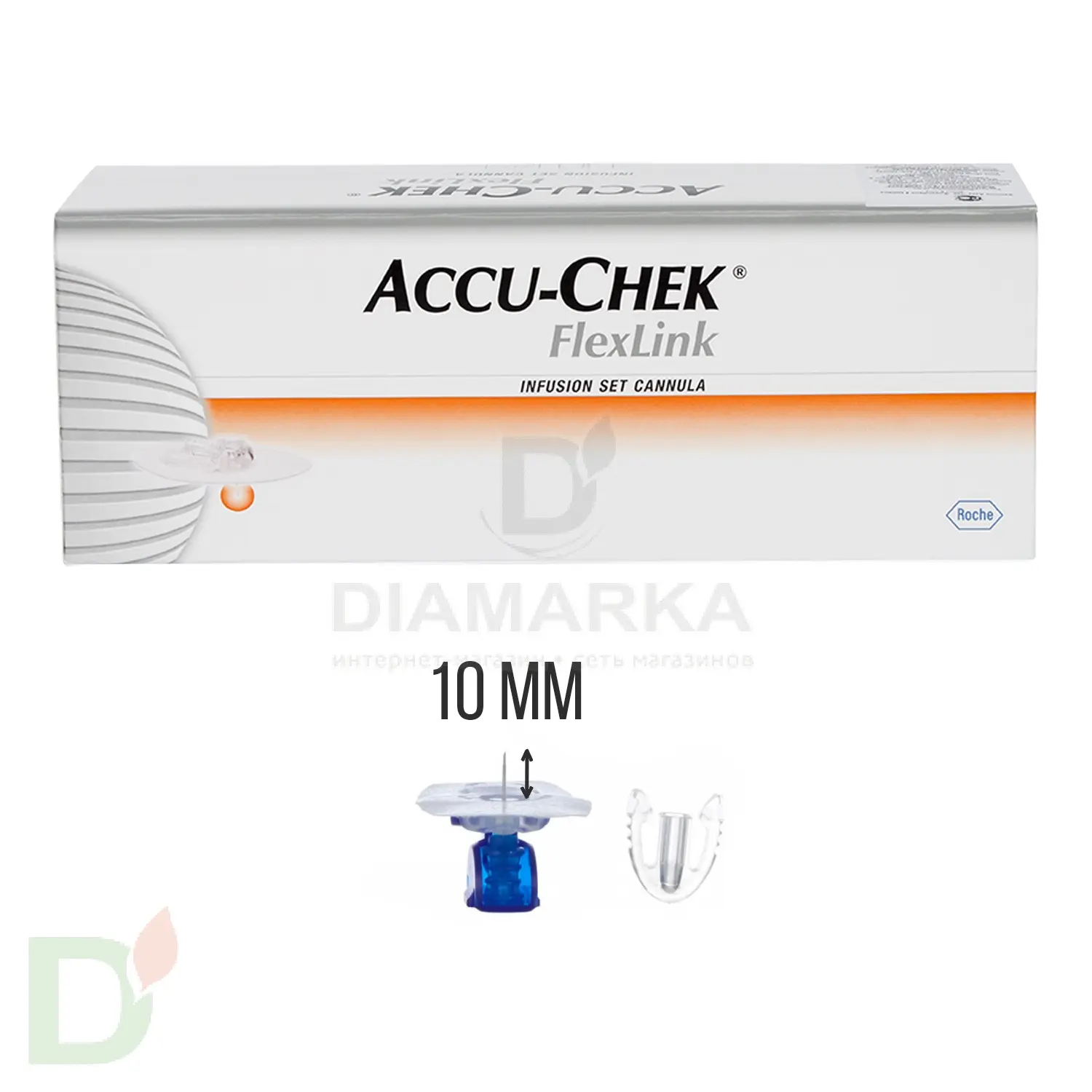 Акку-Чек Флекс-Линк, игла 10 мм (канюля), 1 шт. в Казани