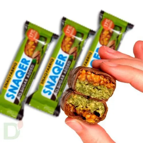 Батончик Snaq Fabriq глазированный Фисташка и карамель 50гр. в Казани