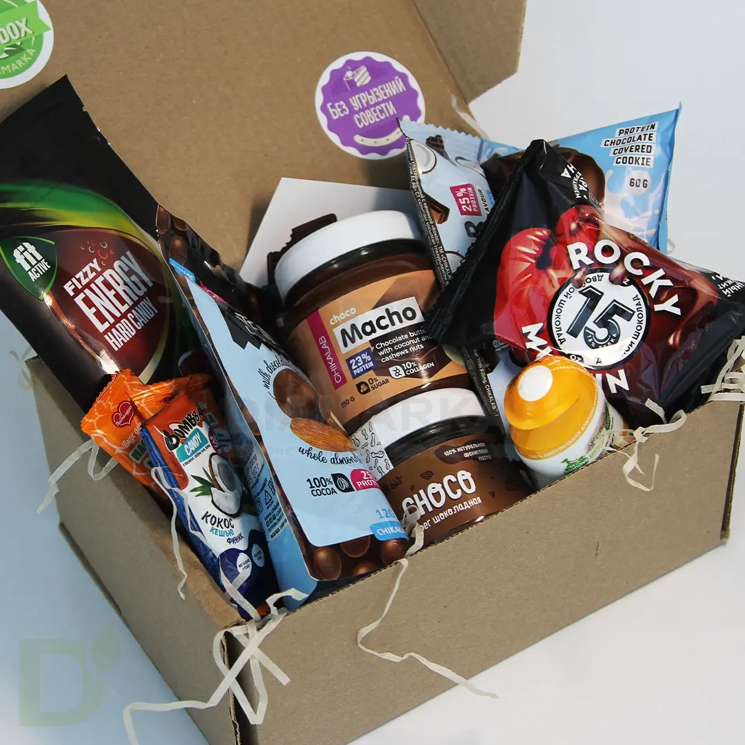 Бокс с полезными продуктами "ПП-box Без угрызений совести" в Казани